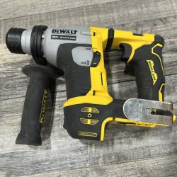 AS-IS DEWALT ATOMIC 20V MAX Cordless Brushless Ultra-Compact 5/8 in. SDS Plus Hammer Drill (Tool Only)
