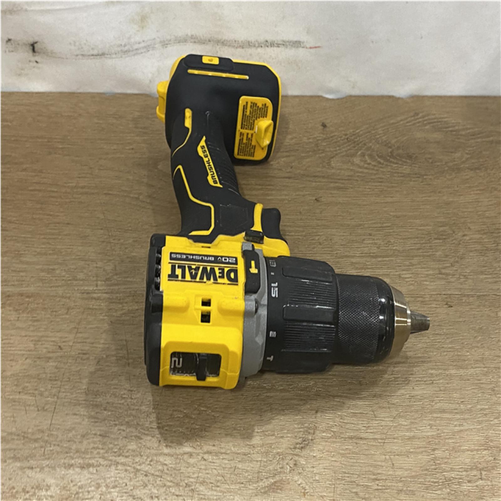 AS-IS DEWALT ATOMIC 20V Lithium-Ion Cordless 1/2 in. Hammer Drill Kit