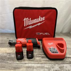 AS-IS Milwaukee FUEL 12V Lithium-Ion Brushless Cordless High Speed 1/4 in. Ratchet Kit