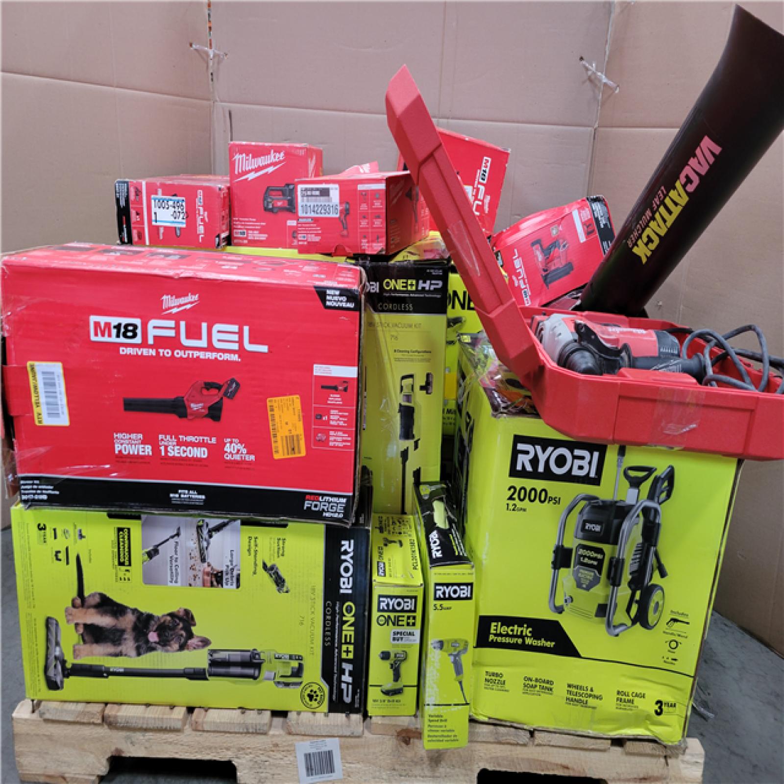 CALIFORNIA AS-IS TOOL PALLET