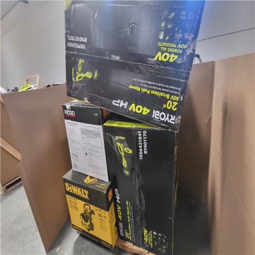 CALIFORNIA AS-IS OUTDOOR POWER EQUIPMENT