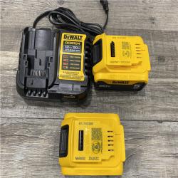 AS-IS DEWALT 20V MAX Lithium-Ion Battery Kit with 5.0Ah and 2.0Ah Battery and Charger
