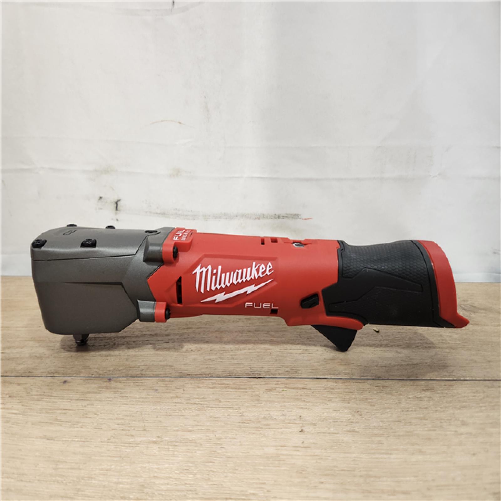 AS-IS- Milwaukee Tools 0.37 in. M12 Fuel Right Angle Impact Wrench