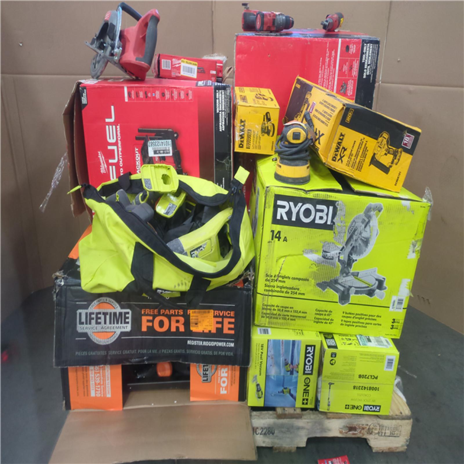 CALIFORNIA AS-IS TOOL PALLET