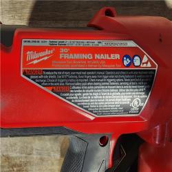 HOUSTON LOCATION - AS-IS M18 FUEL 3-1/2 in. 18-Volt 30-Degree Lithium-Ion Brushless Cordless Framing Nailer (Tool-Only)
