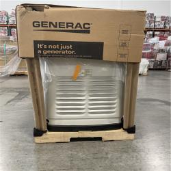 DALLAS LOCATION- GENERAC 22kW - Dual Fuel Air- Cooled Whole House Home Standby Generator With Transfer Switch