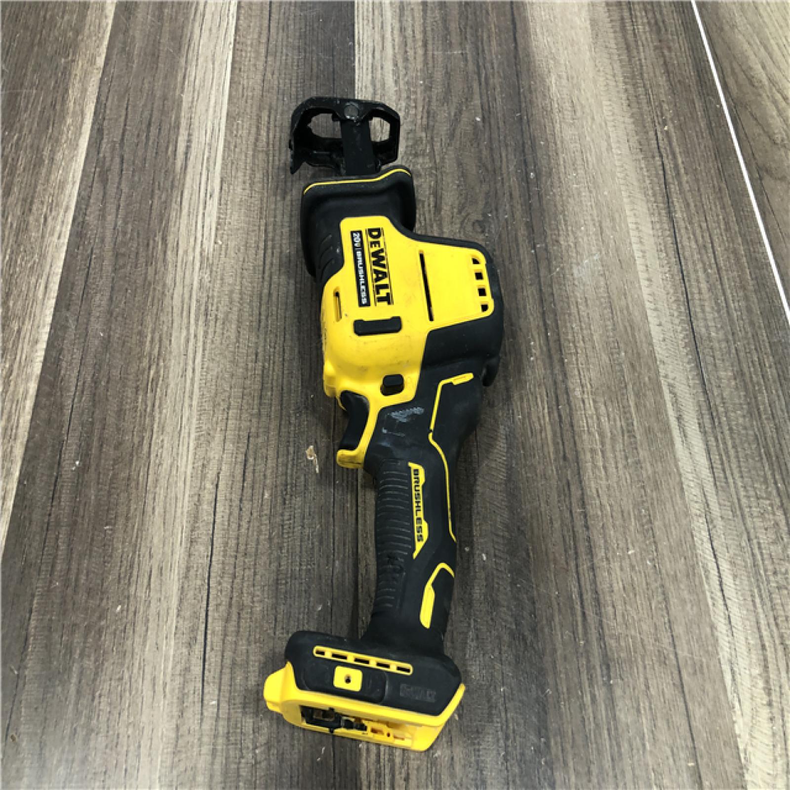 AS-IS DEWALT ATOMIC 20V MAX Cordless Brushless Compact Reciprocating Saw (Tool Only)