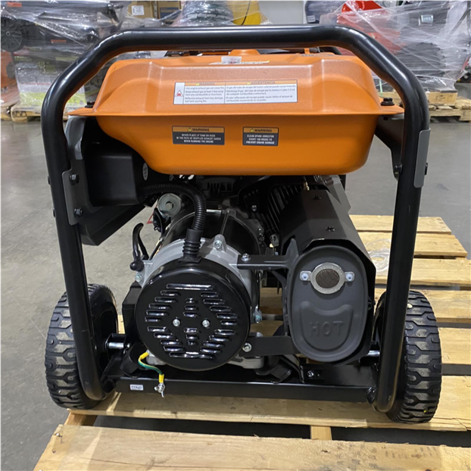 Dallas Location - As-Is Generac 12 500/9500-Watt Electric Start Tri Fuel Portable Generator