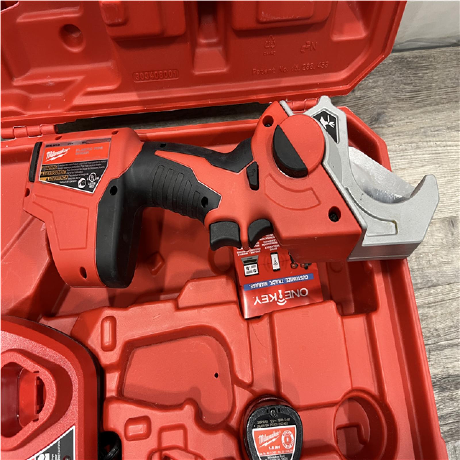 AS-IS Milwaukee 12V Lithium-Ion Cordless PVC Shear Kit