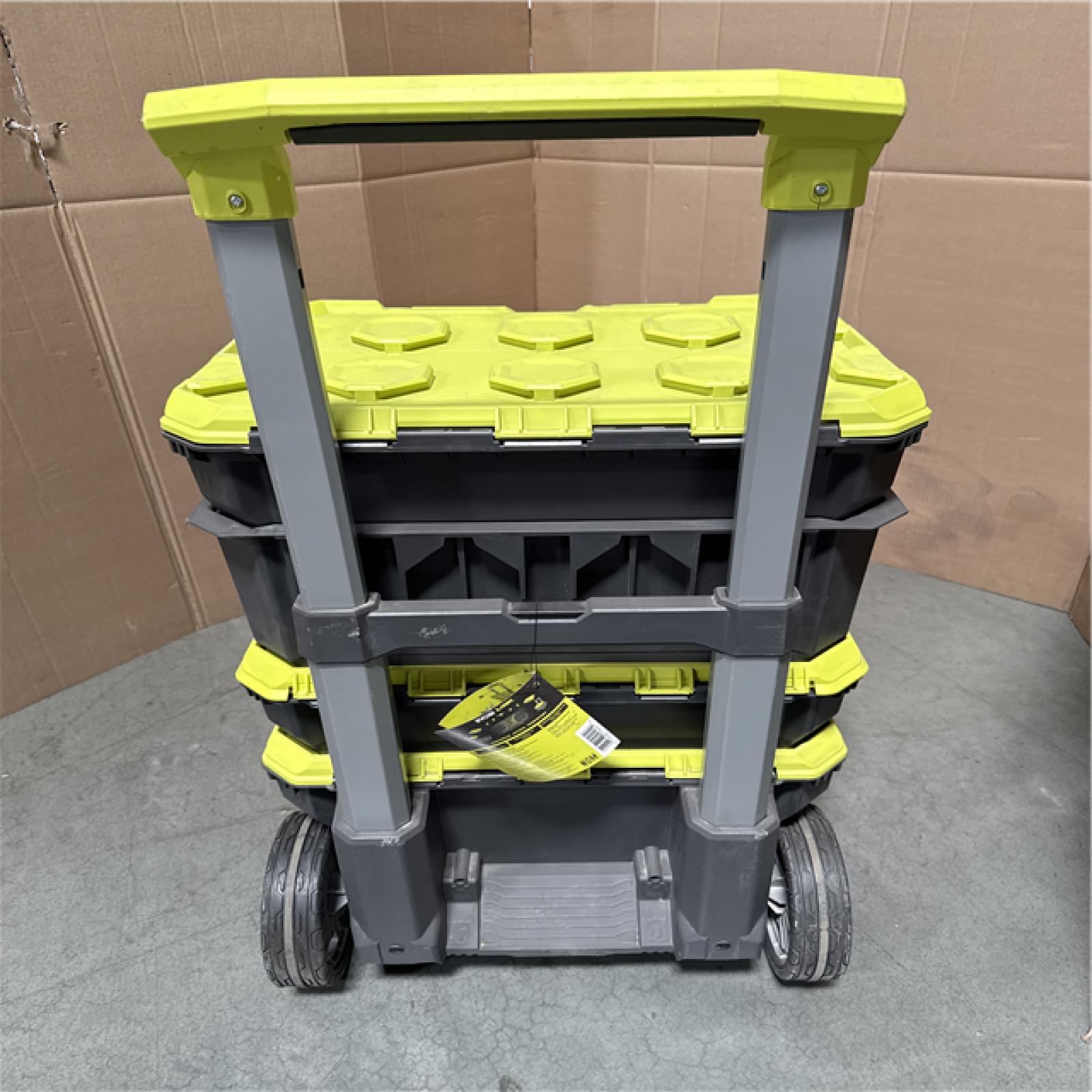 California AS-IS Ryobi Rolling Tool Box (No Tools)
