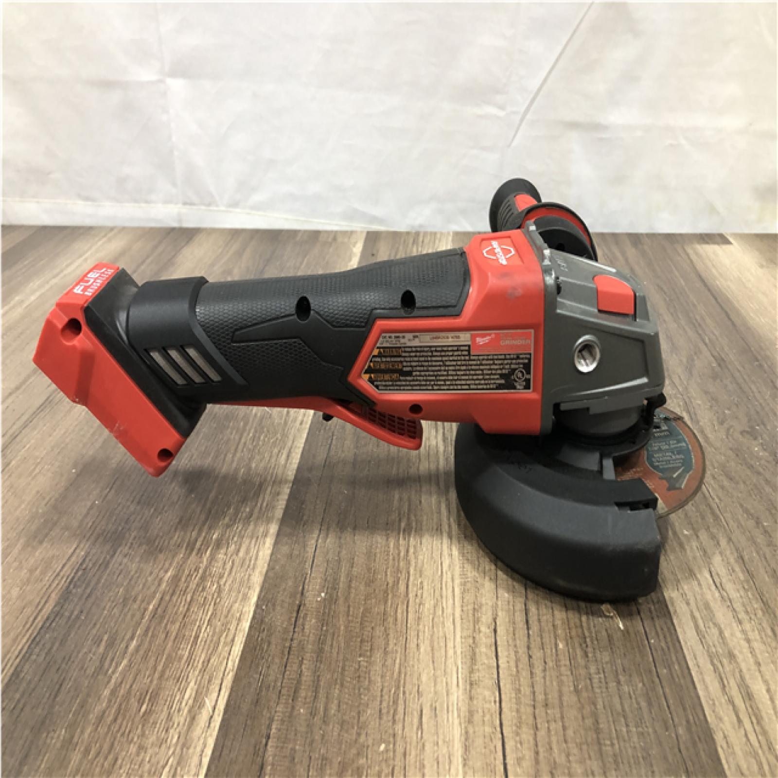 Milwaukee FUEL 18V Lithium-Ion Brushless Cordless 4-1/2 in./5 in. Grinder w/Paddle Switch (Tool-Only)