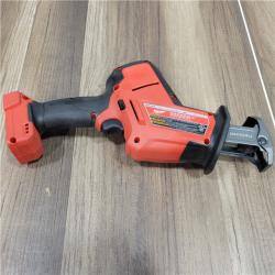 AS-IS MILWAUKEE M18 FUEL 18V Lithium-Ion Brushless Cordless HACKZALL Reciprocating Saw (Tool-Only)