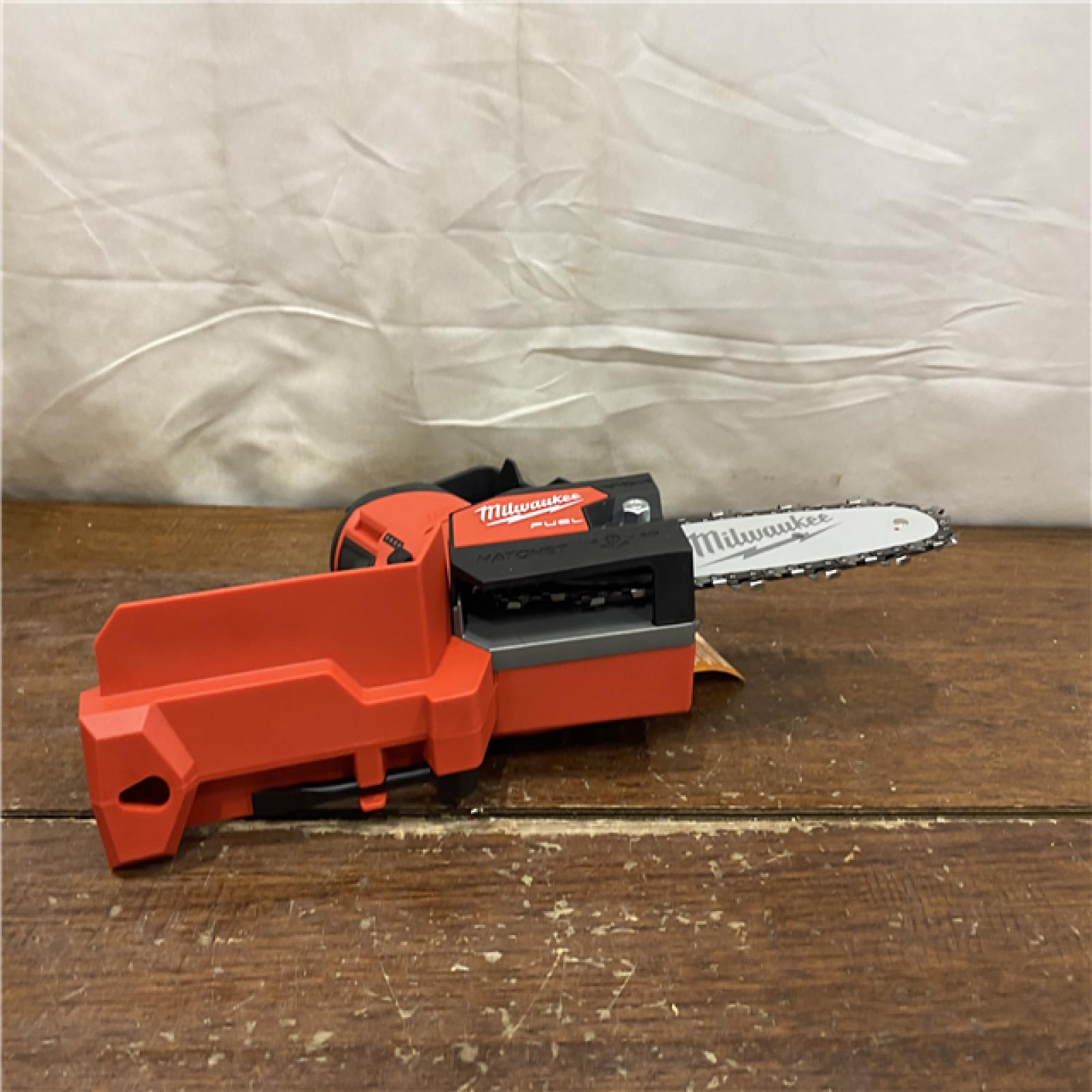 AS-IS Milwaukee M12 FUEL 6 in. 12V Lithium-Ion Brushless Electric Cordless Battery Pruning Saw HATCHET (Tool-Only)