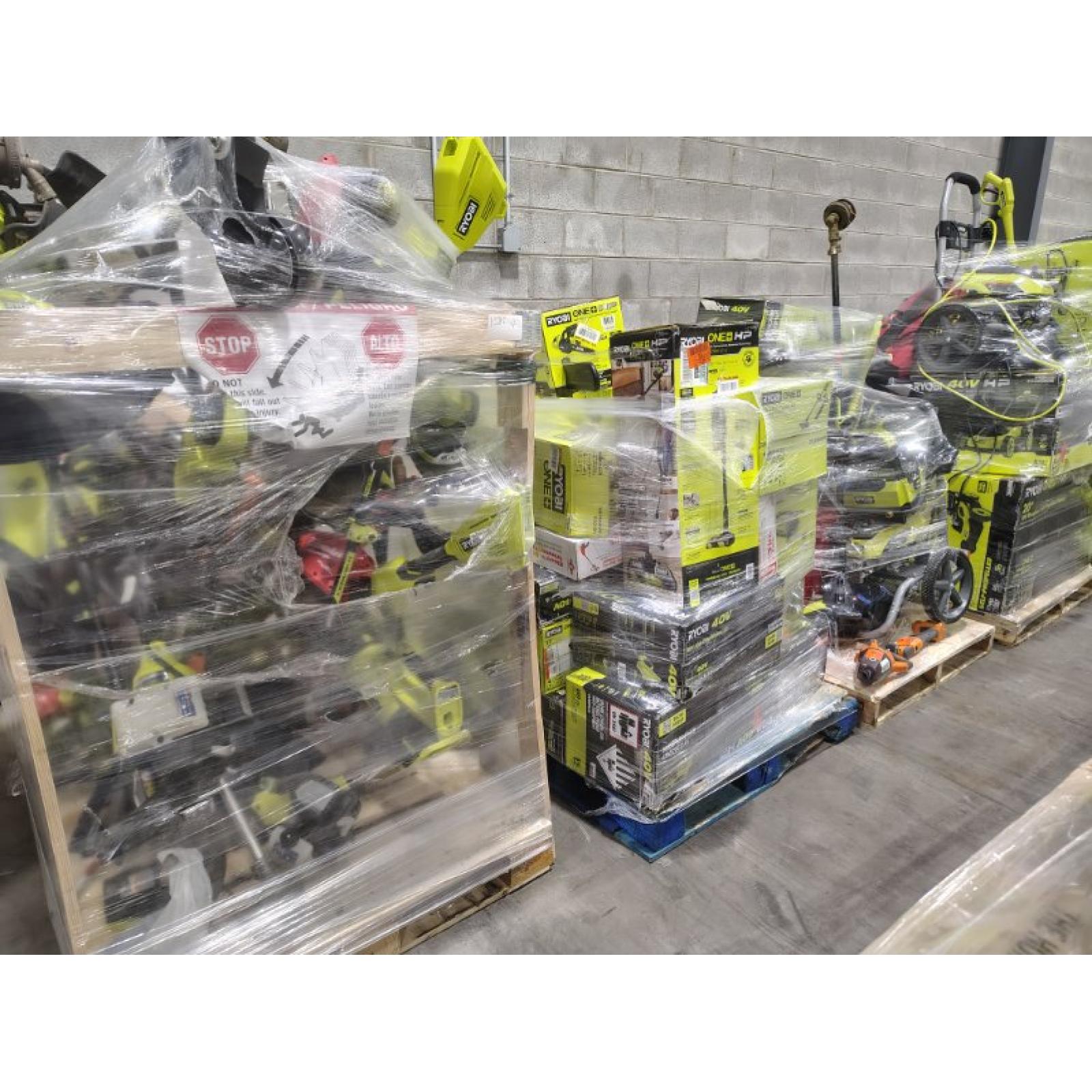 Pittston Location As-Is Power Tools Partial Truckload (15 Pallets) 1085-A