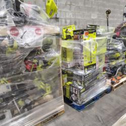 Pittston Location As-Is Power Tools Partial Truckload (15 Pallets) 1085-A