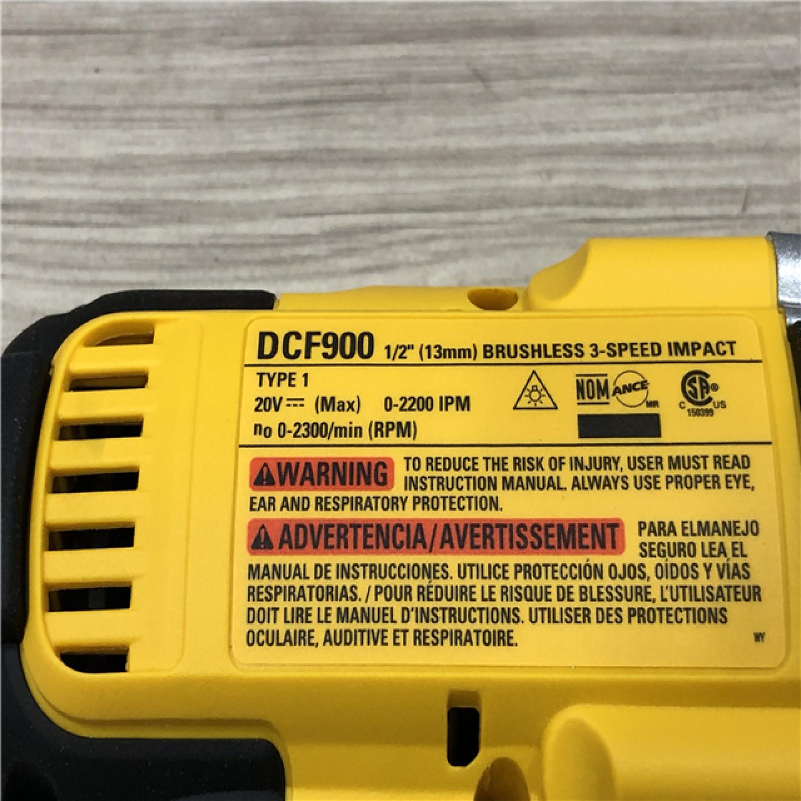 AS-IS DEWALT 20V MAX XR 1/2 High Torque Impact Wrench (Tool-Only)