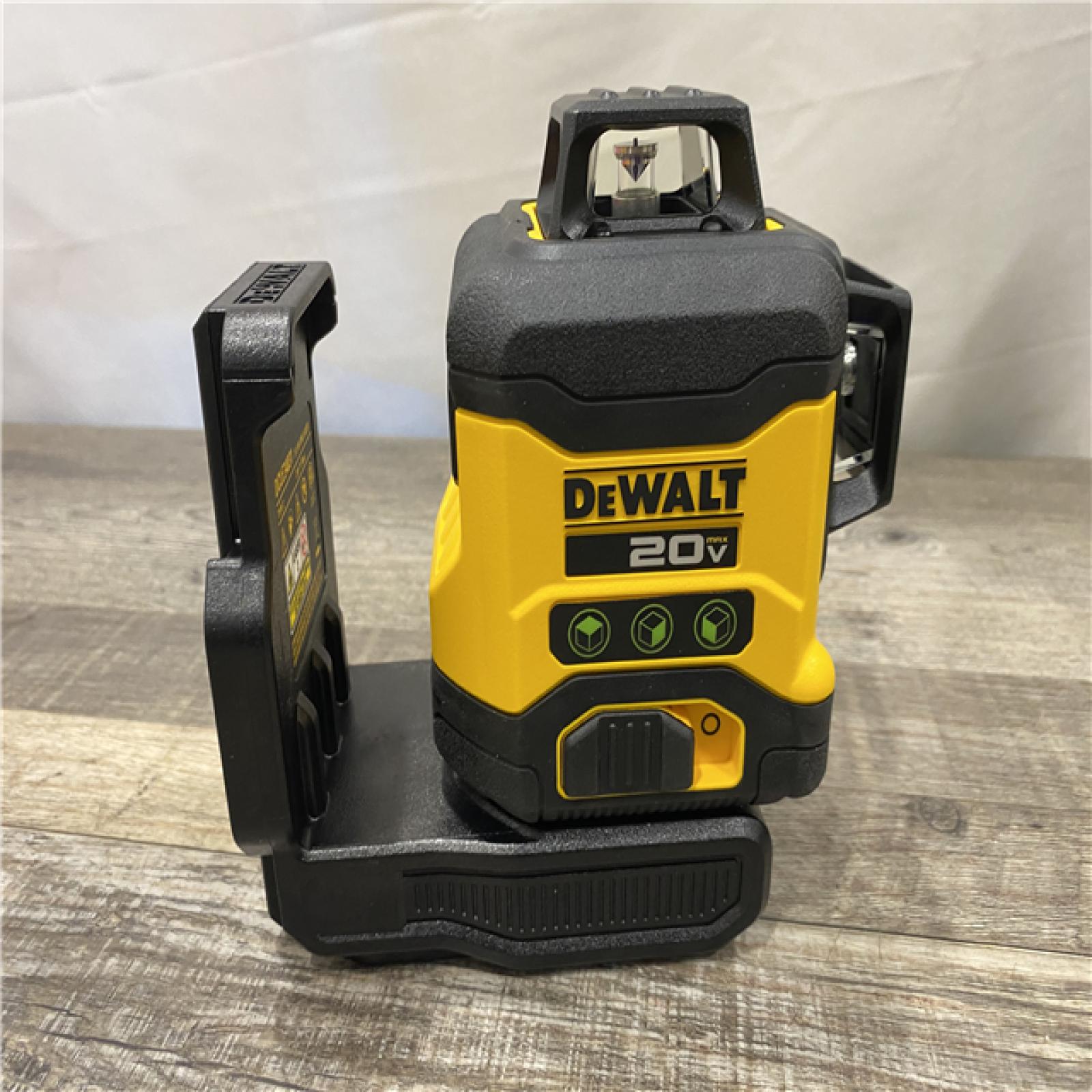 AS-IS DEWALT 20V 3-Beam 360-Degree 3-Plane Laser Level (Tool Only)
