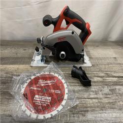 AS-IS Milwaukee 18V Lithium-Ion Cordless 6-1/2 in. Circular Saw (Tool-Only)