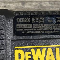 AS-IS DEWALT 20V MAX Lithium-Ion 6.0Ah Battery (2-Pack)