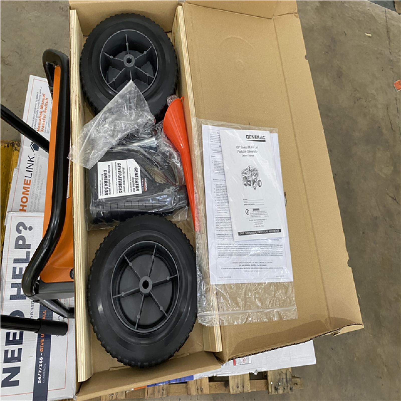 Houston Location AS IS - Generac 12500 starting watts COsense generator