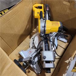 As-Is- DeWALT  12in Double Bevel Sliding Compound Miter Saw