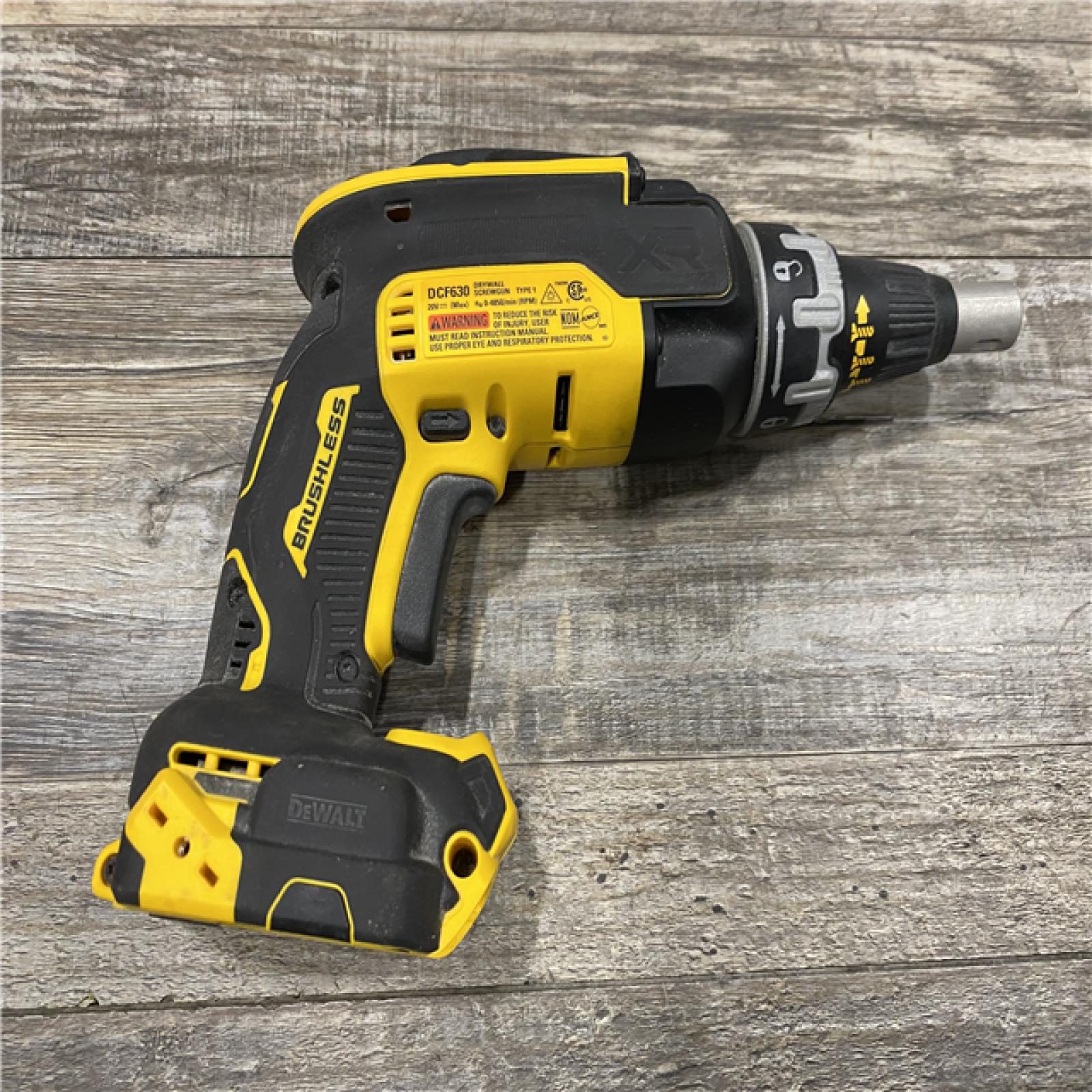 AS-IS DEWALT XR 20V MAX Lithium-Ion Cordless Brushless Screw Gun (Tool Only)
