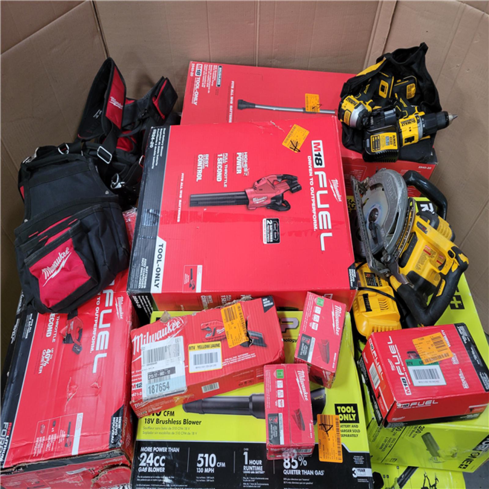 CALIFORNIA AS-IS TOOL PALLET