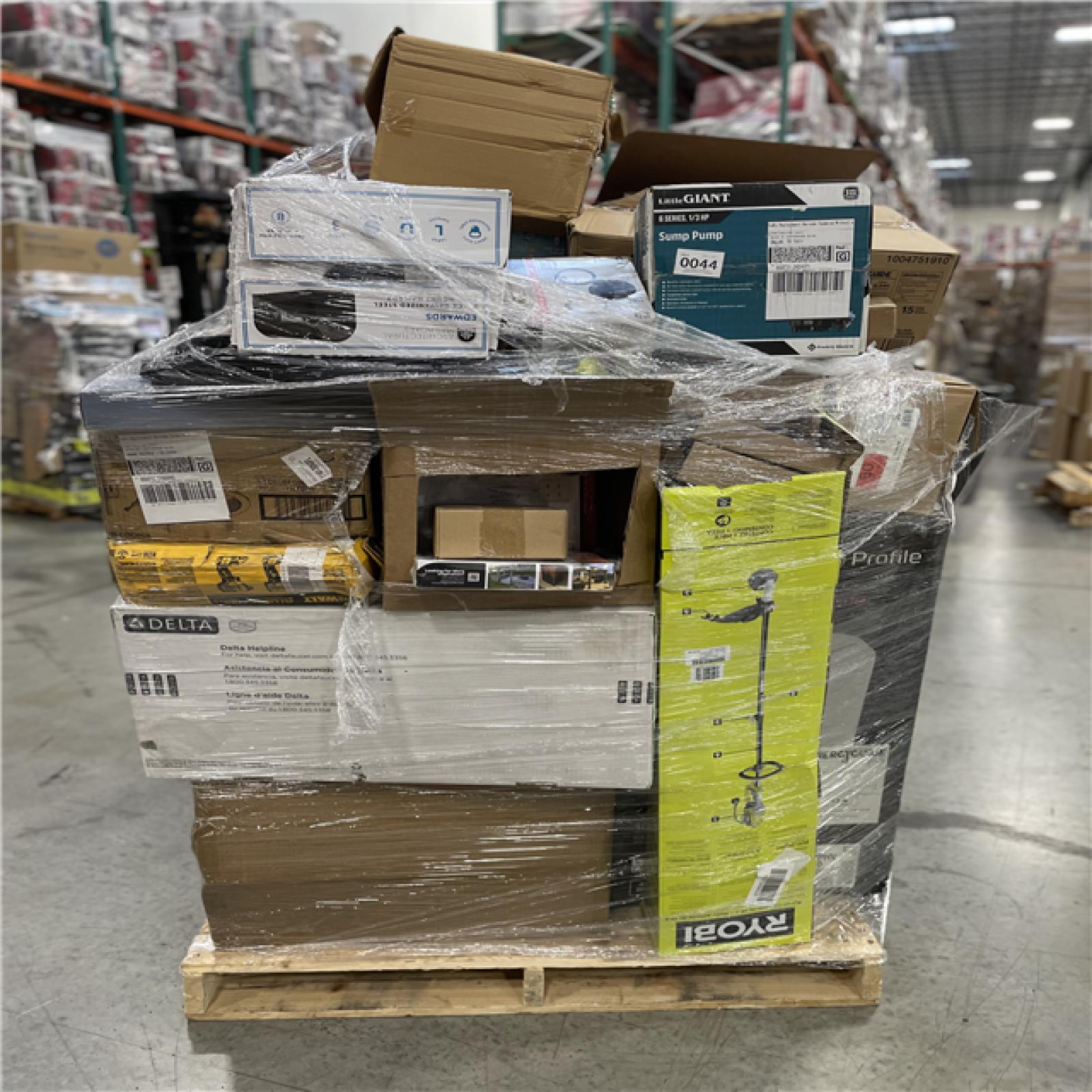 DALLAS LOCATION- AS-IS HOME IMPROVEMENT PALLET