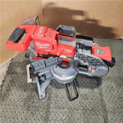 HOUSTON LOCATION - AS-IS Milwaukee M18 FUEL Brushless Cordless 10 in. Dual Bevel Sliding Compound Miter Saw (Tool-Only)
