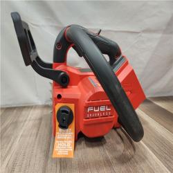 AS-IS- Milwaukee Tool M18 FUEL 14  Top Handle 18-Volt Lithium-Ion Brushless Electric Cordless Chainsaw (Tool-Only)