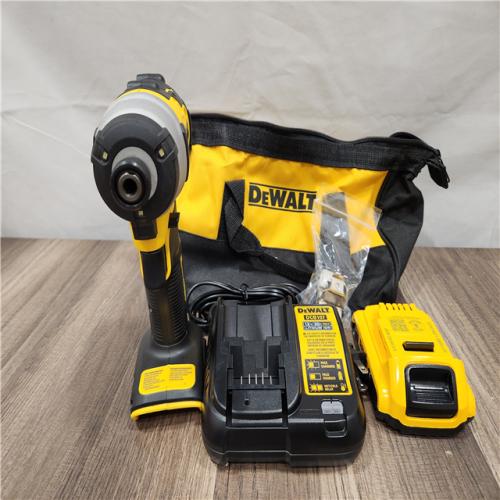 AS-IS DeWALT ATOMIC 20V MAX Cordless Compact Impact Driver Kit W/ Li-Ion Battery, 1/4, Brushless