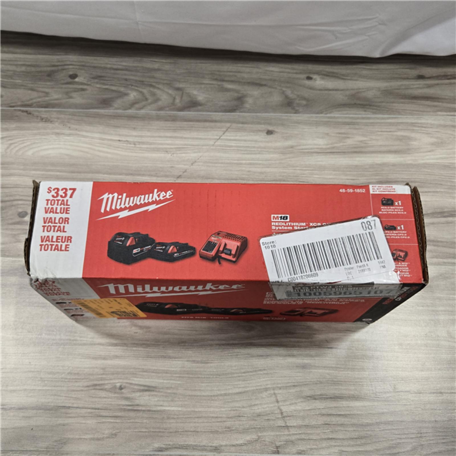 NEW! - Milwaukee M18 18-Volt Lithium-Ion Starter Kit