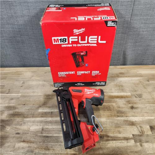 HOUSTON LOCATION - AS-IS Milwaukee 2841-20 18V Cordless Gen II 16 Gauge Angled Finish Nailer (Tool Only)