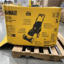 DALLAS LOCATION- DEWALT 21 in. 150cc Briggs and Stratton 625ex Engine GAS SELF PROPELLED LAWN MOWER