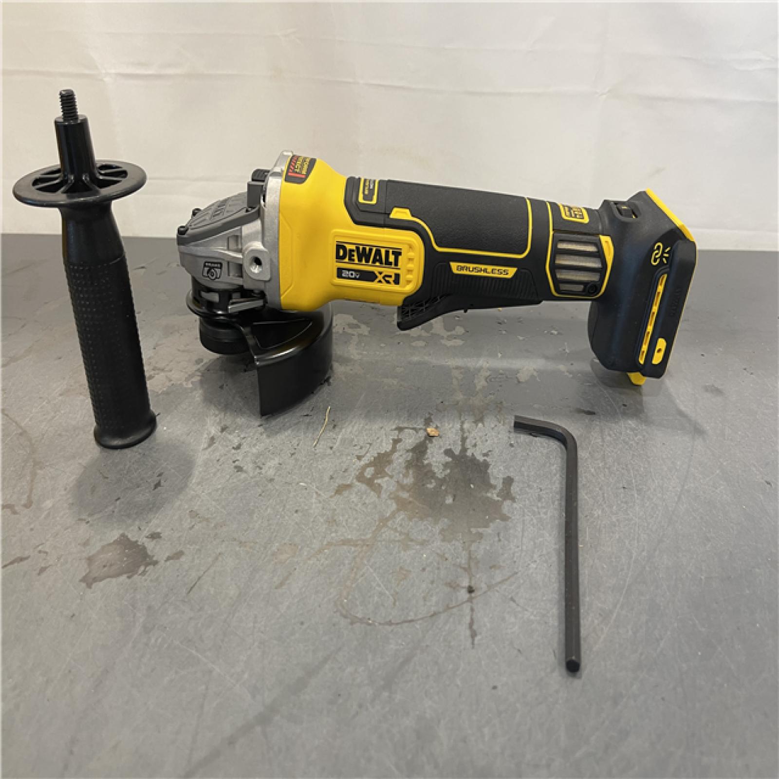 AS-IS - DeWalt 20V XR Cordless 4-1/2. in. to 5 in. Variable Speed Angle Grinder
