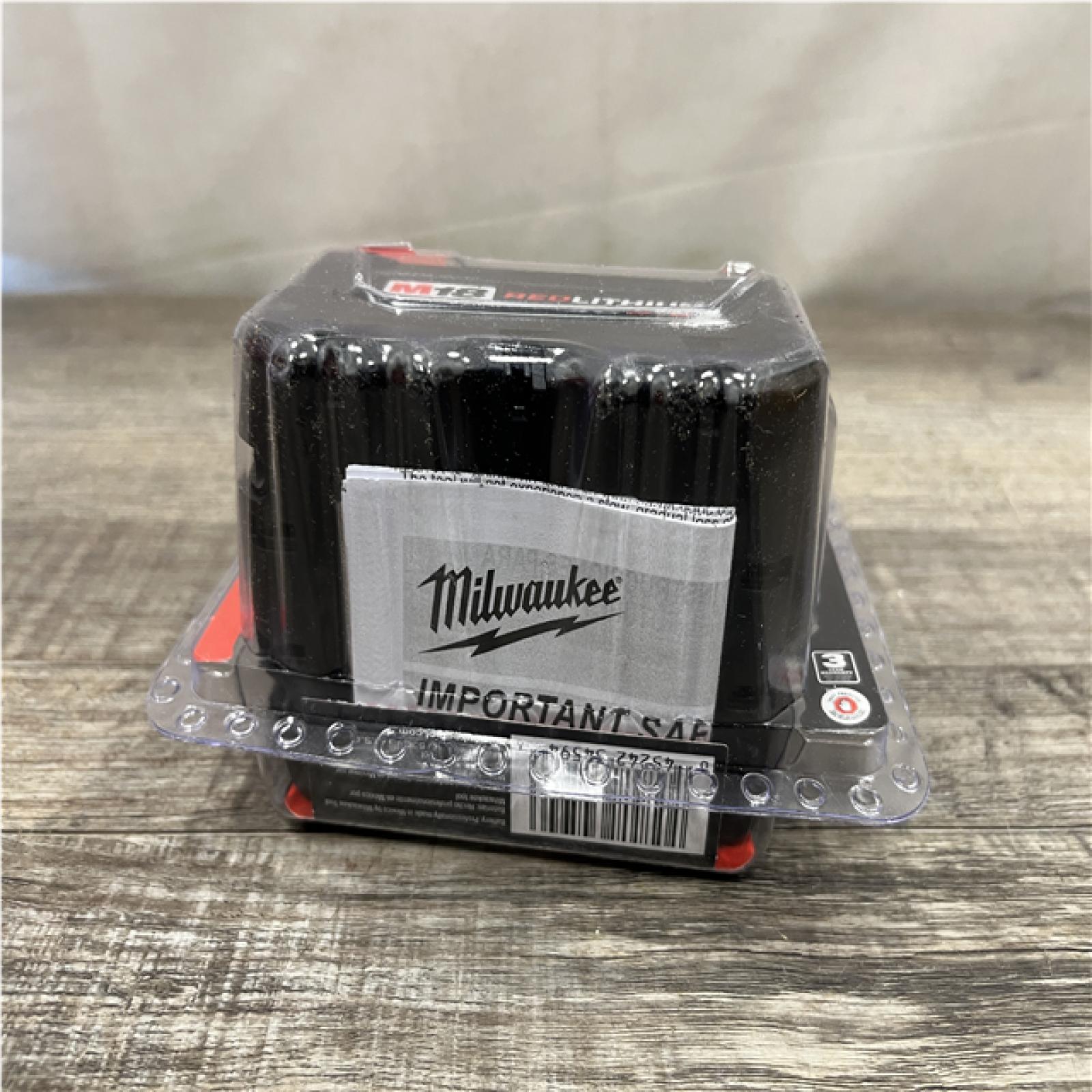 AS-IS Milwaukee 18-Volt 5.0 Ah Lithium-Ion XC Extended Capacity Battery Pack