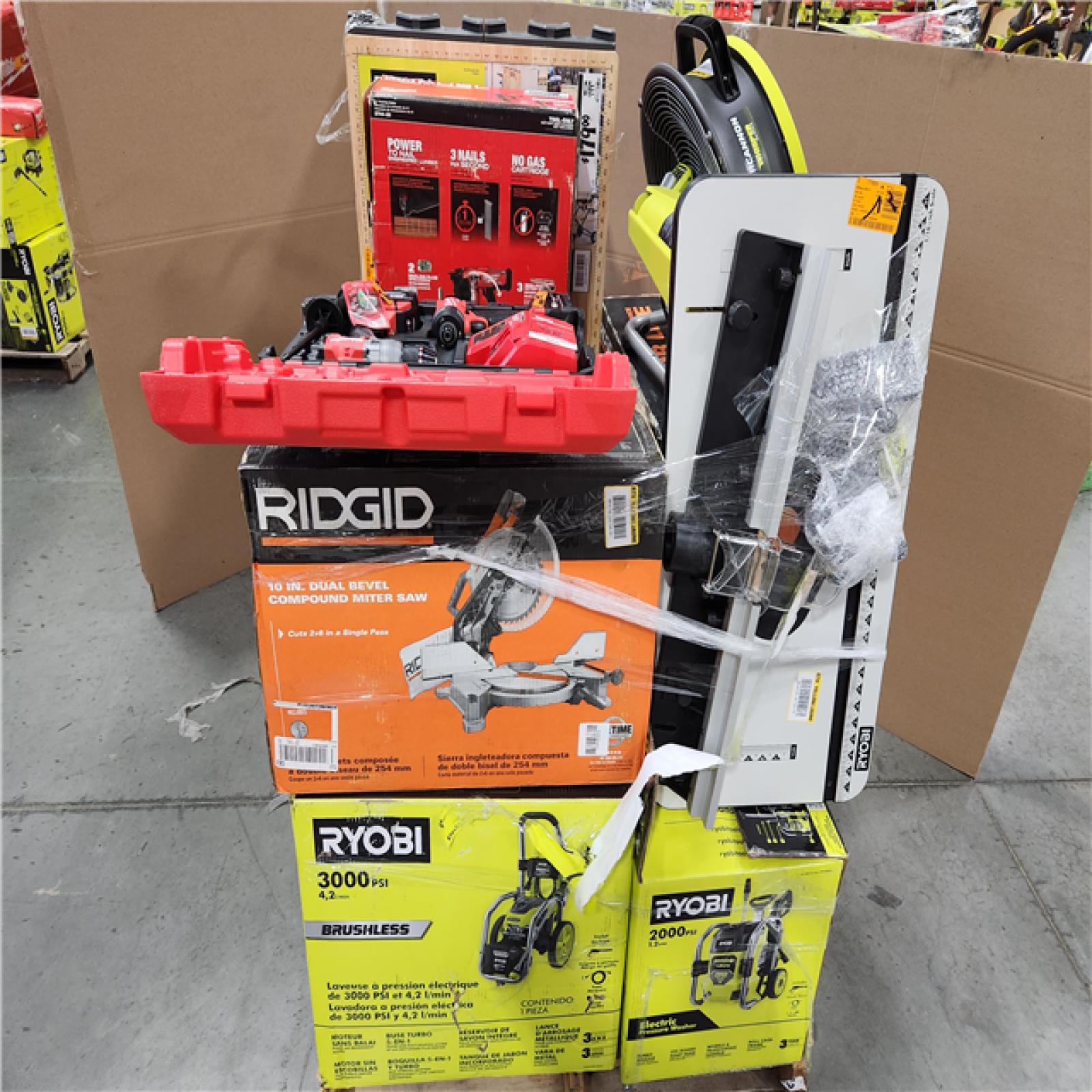 CALIFONIA  AS-IS TOOL PALLET