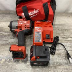 AS-IS Milwaukee FUEL 1/2 High Torque Impact Wrench with Friction Ring Kit
