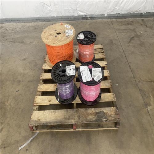 Houston Location AS IS - 4 Cooper Wire Rolls (3) THHN 12 Cu 2500SP (1) THHN 6 Str Cu SIM
