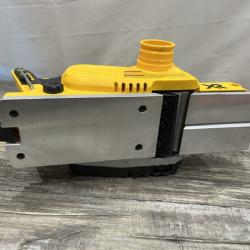 AS-IS DEWALT 20V MAX XR Cordless Brushless 3-1/4 in. Planer (Tool Only)