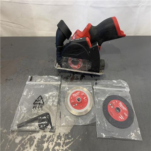AS-IS - Milwaukee M12 FUEL 12V Lithium-Ion Brushless Cordless 3 in. Cut Off Saw