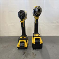 AS-IS - DeWalt ATOMIC 20-Volt Lithium-Ion Cordless 2-Tool Combo Kit