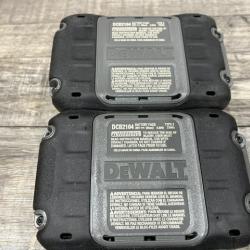 AS-IS DEWALT 20V MAX XR Lithium-Ion 4.0 Ah Battery Packs (2-Pack)