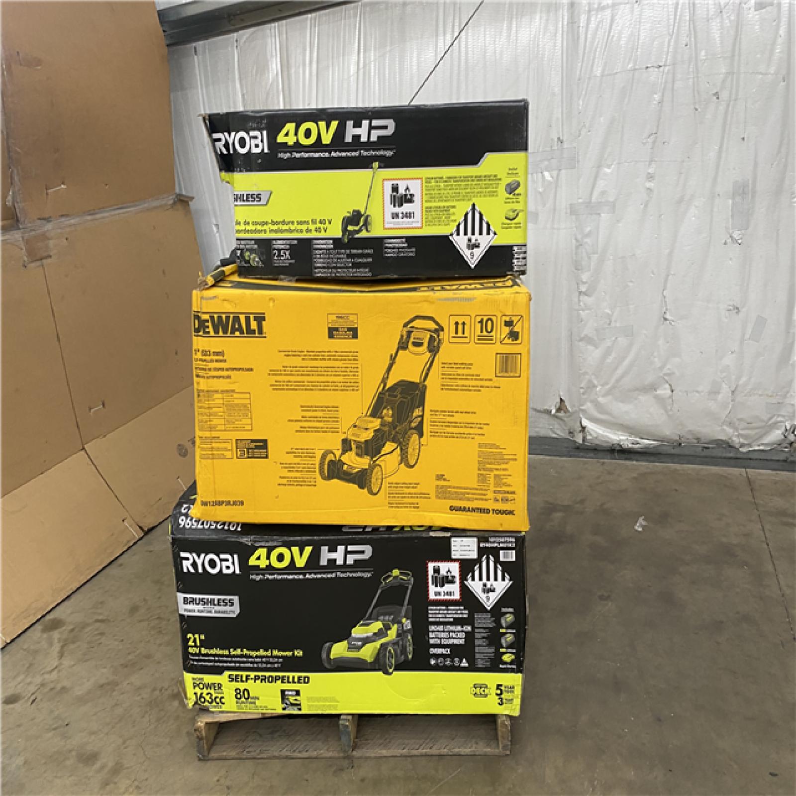 Houston Location - AS IS Outdoor Power Equipment