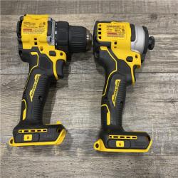 AS-IS DEWALT ATOMIC 20-Volt MAX Lithium-Ion Cordless (2-Tool) Combo Kit