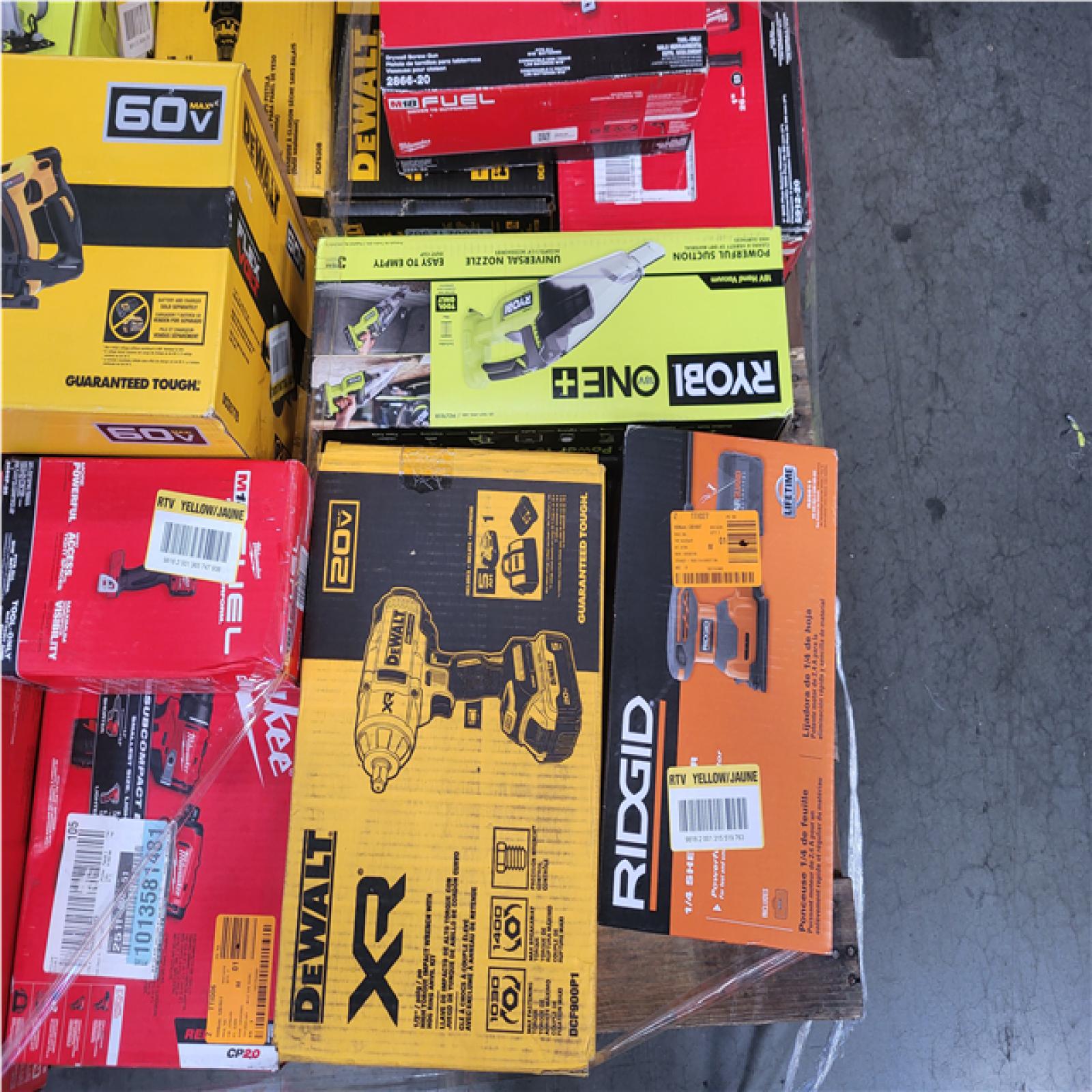 CALIFORNIA AS-IS TOOL PALLET