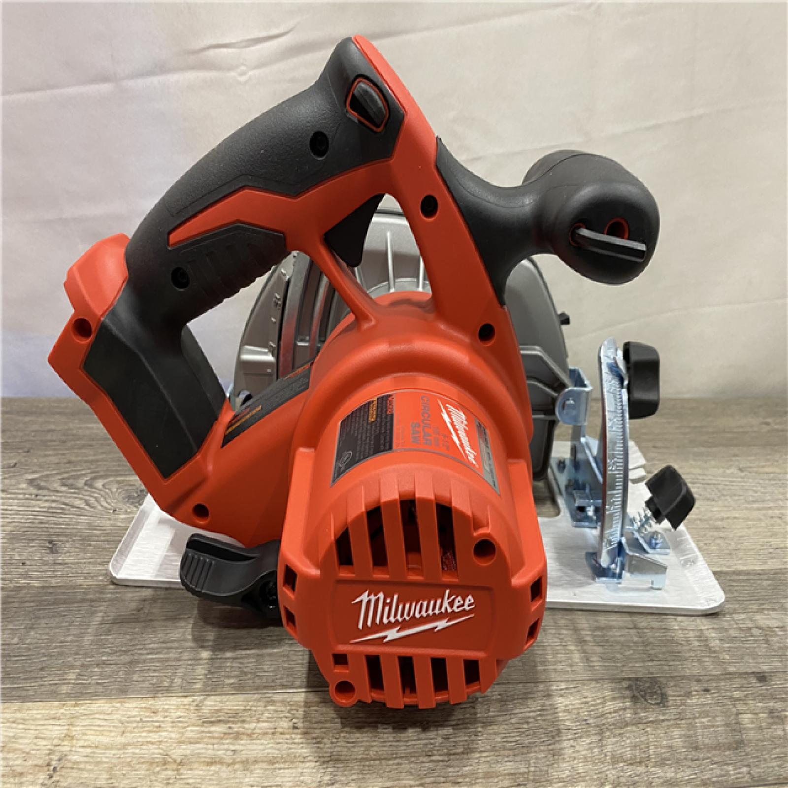 AS-IS Milwaukee 18V Lithium-Ion Cordless 6-1/2 in. Circular Saw (Tool-Only)