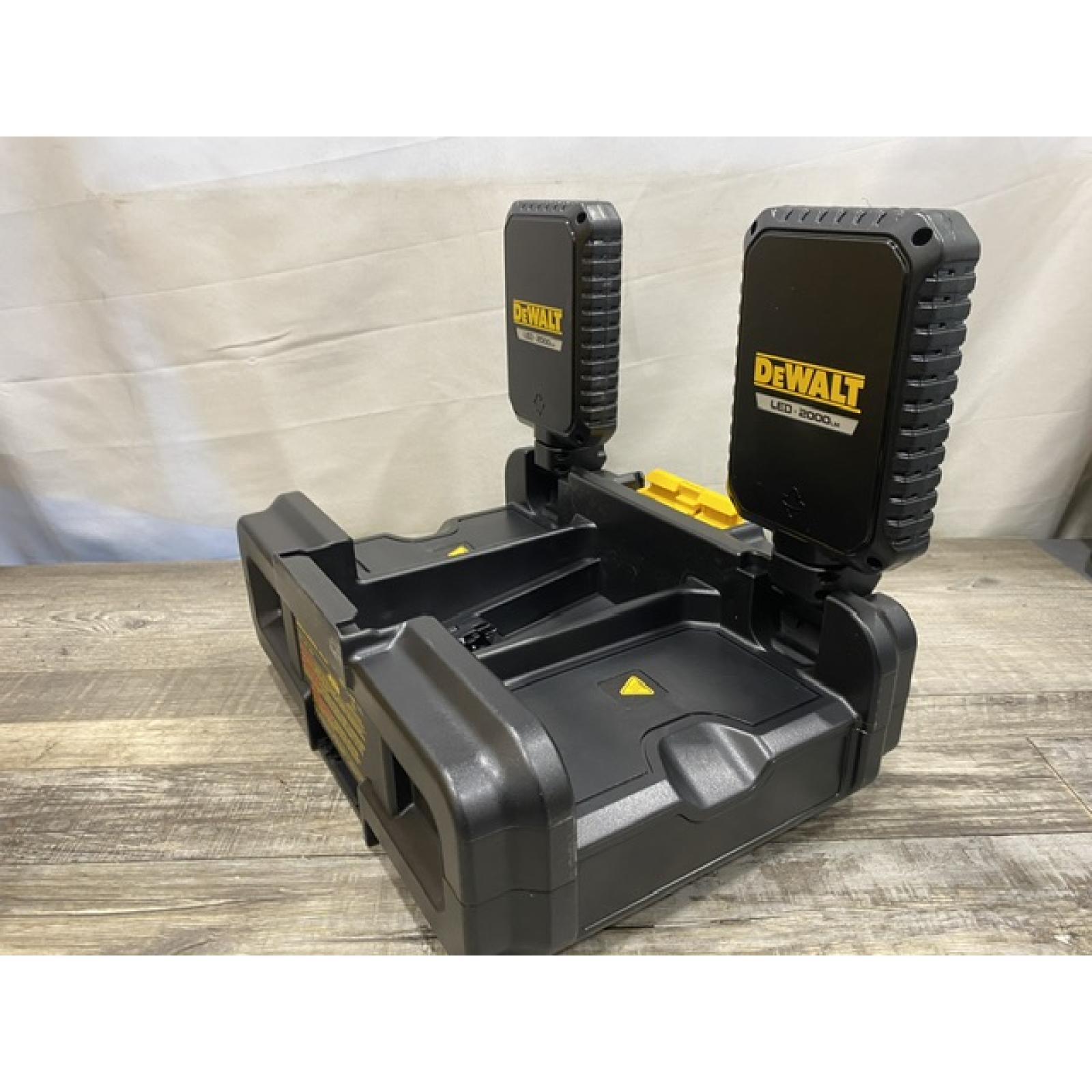 AS-IS DEWALT Tough System 2.0 Flex Volt 20V/60V Cordless LED Adjustable Work Light