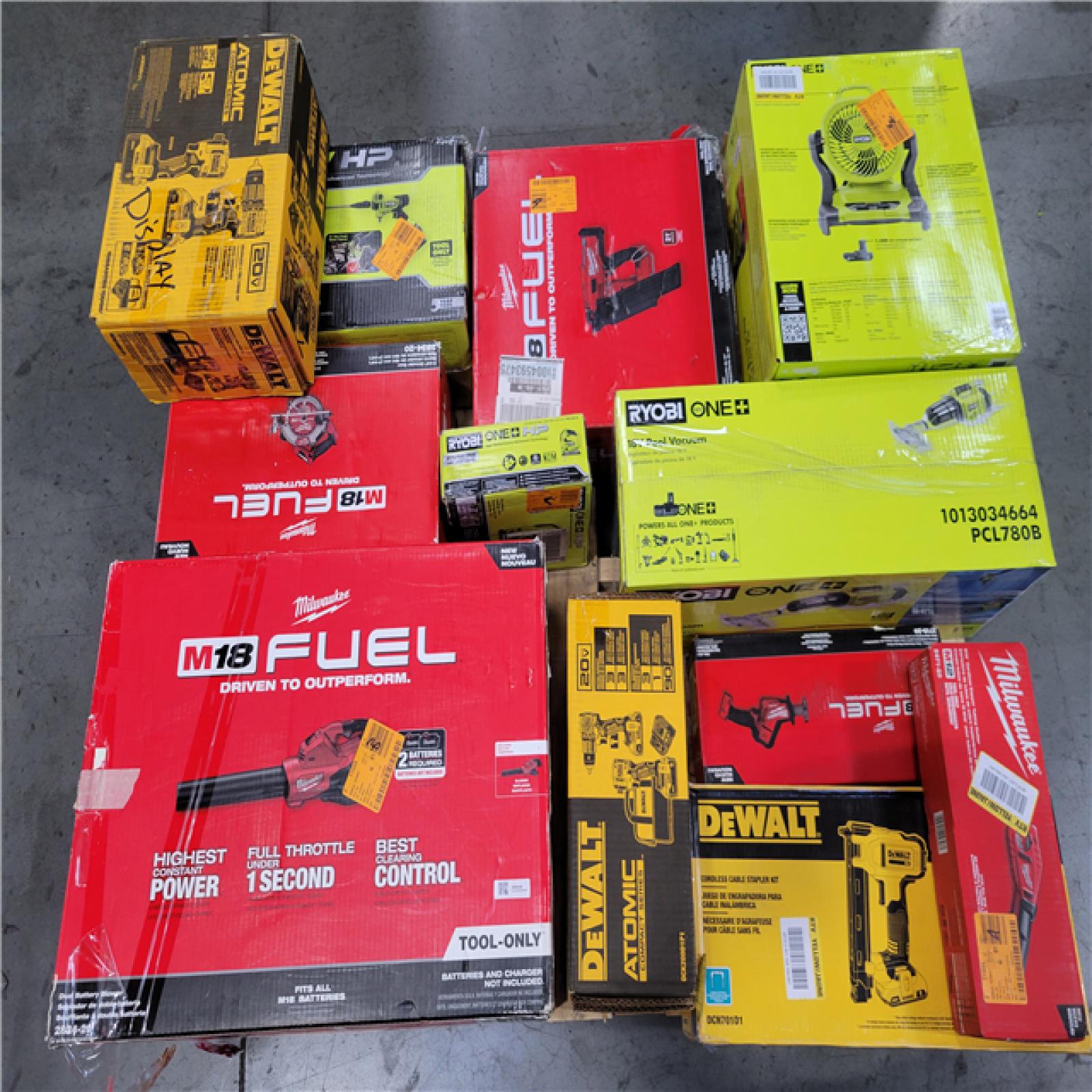 CALIFORNIA AS-IS TOOL PALLET