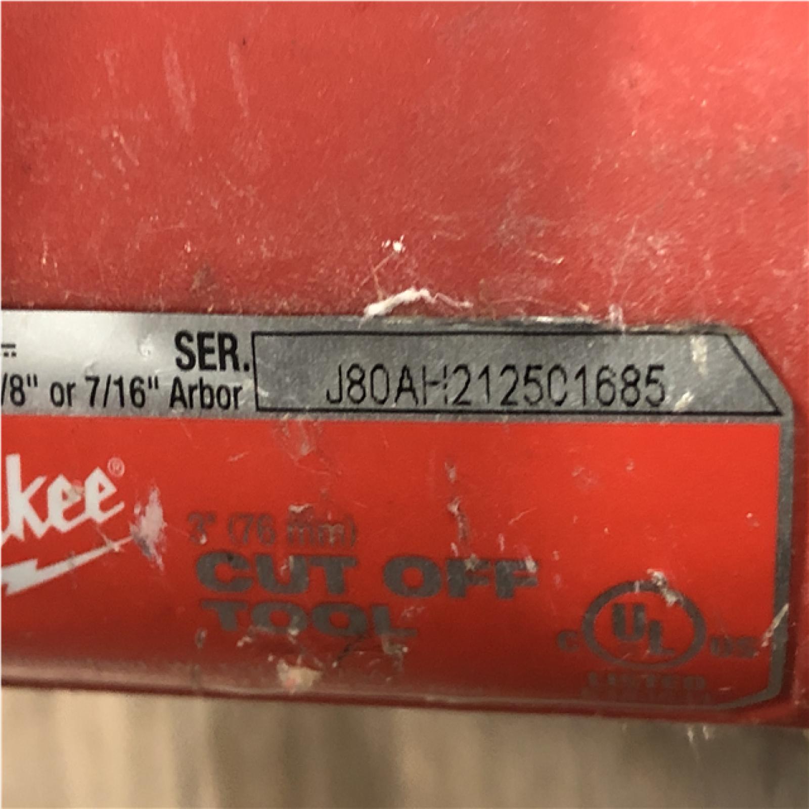 AS-IS Milwaukee FUEL 12V Lithium-Ion Brushless Cordless 3 in. Cut Off Saw (Tool-Only)